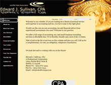 Tablet Screenshot of edsullivancpa.com